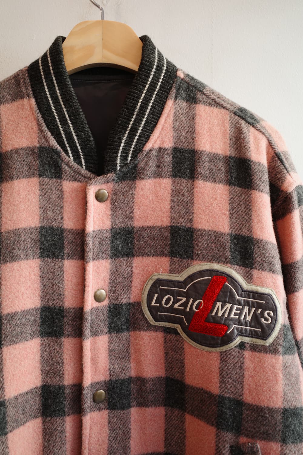LOZIO MEN’S 울 바시티 자켓  상품이미지2