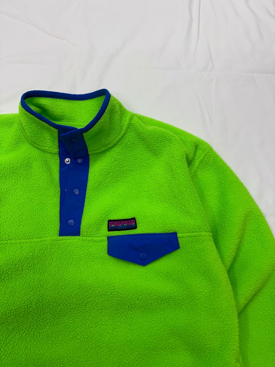 GAP 갭 아틱 플리스 스냅 풀오버 집업 후리스 상품이미지5