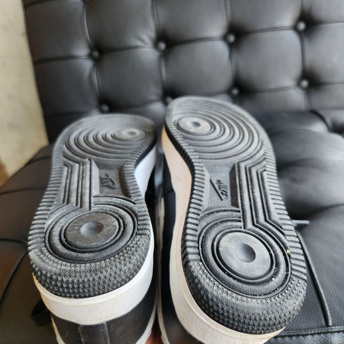 나이키 에어포스 1 '07 검흰 한글날 260 상품이미지5