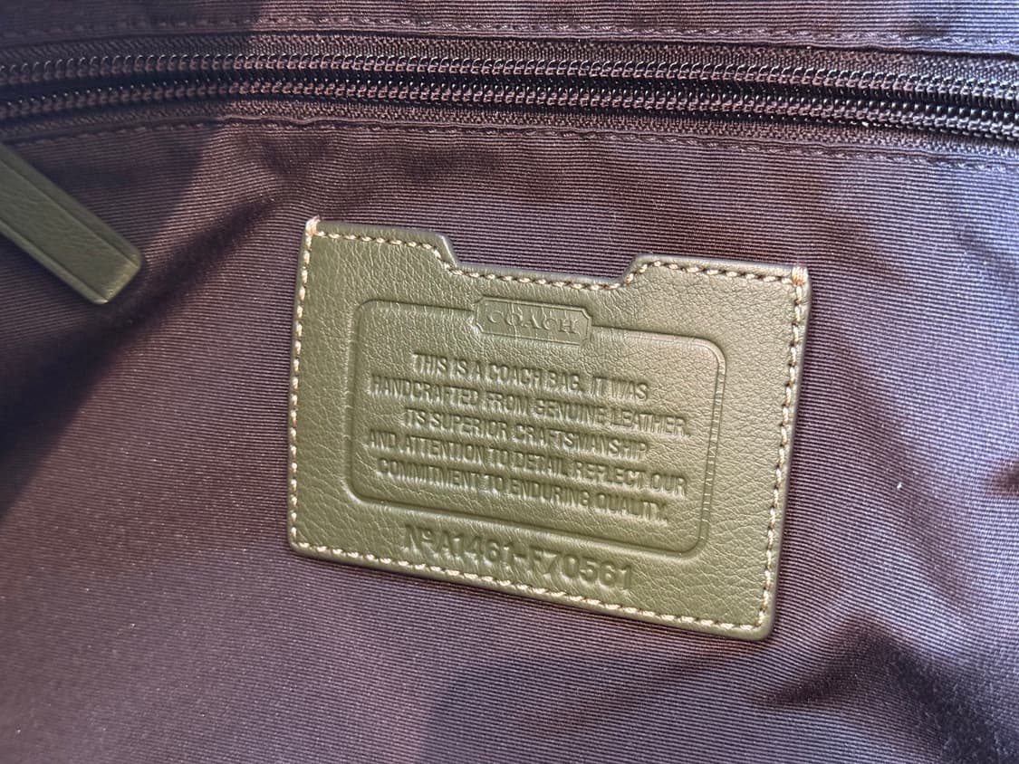 코치 소가죽 보스턴백 상품이미지8