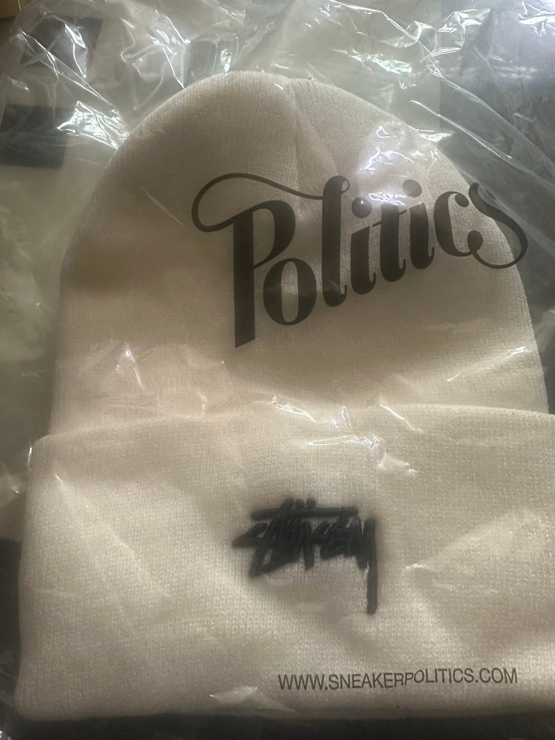 [OS] 나이키 x 스투시 비니 아이보리 화이트 상품이미지1