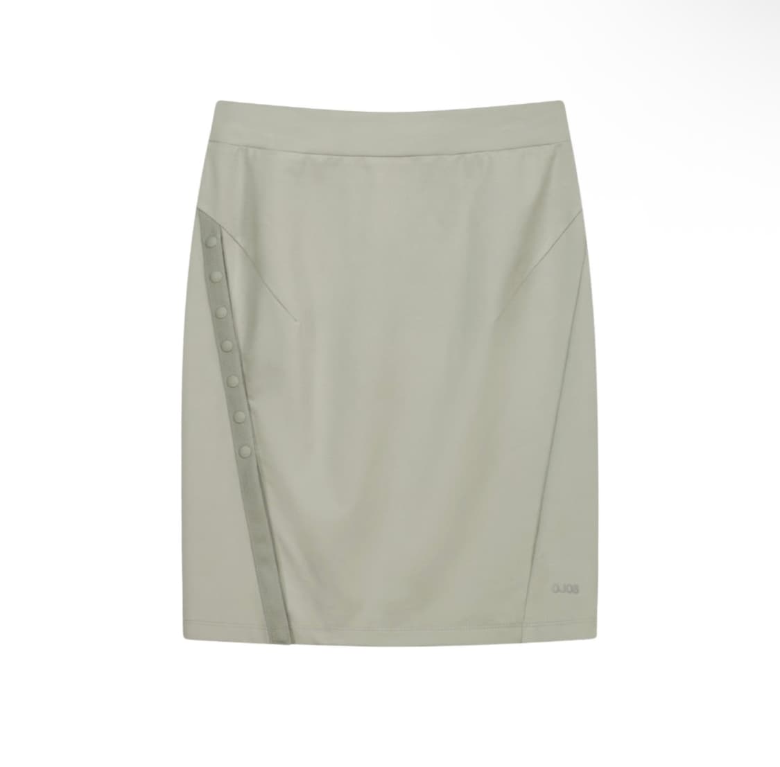 오호스 ojos Button Slit Midi Skirt / Mint G 상품이미지2
