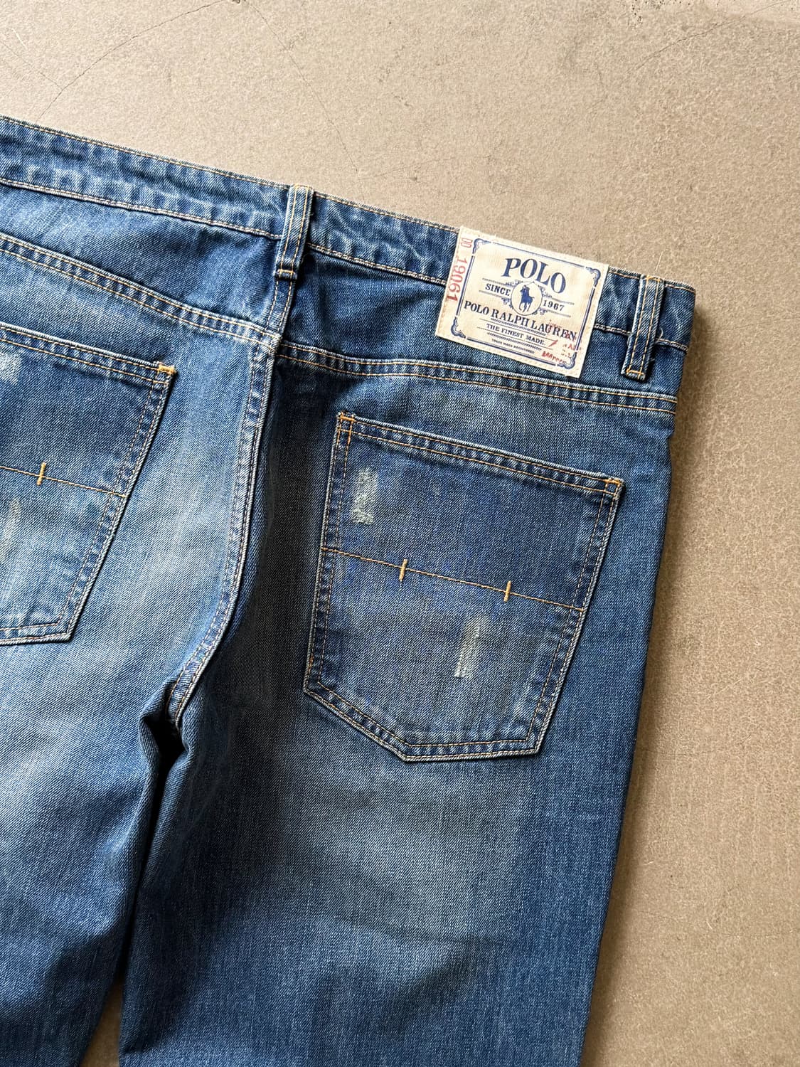 Polo Ralph Lauren Distressed Denim Jeans 상품이미지5