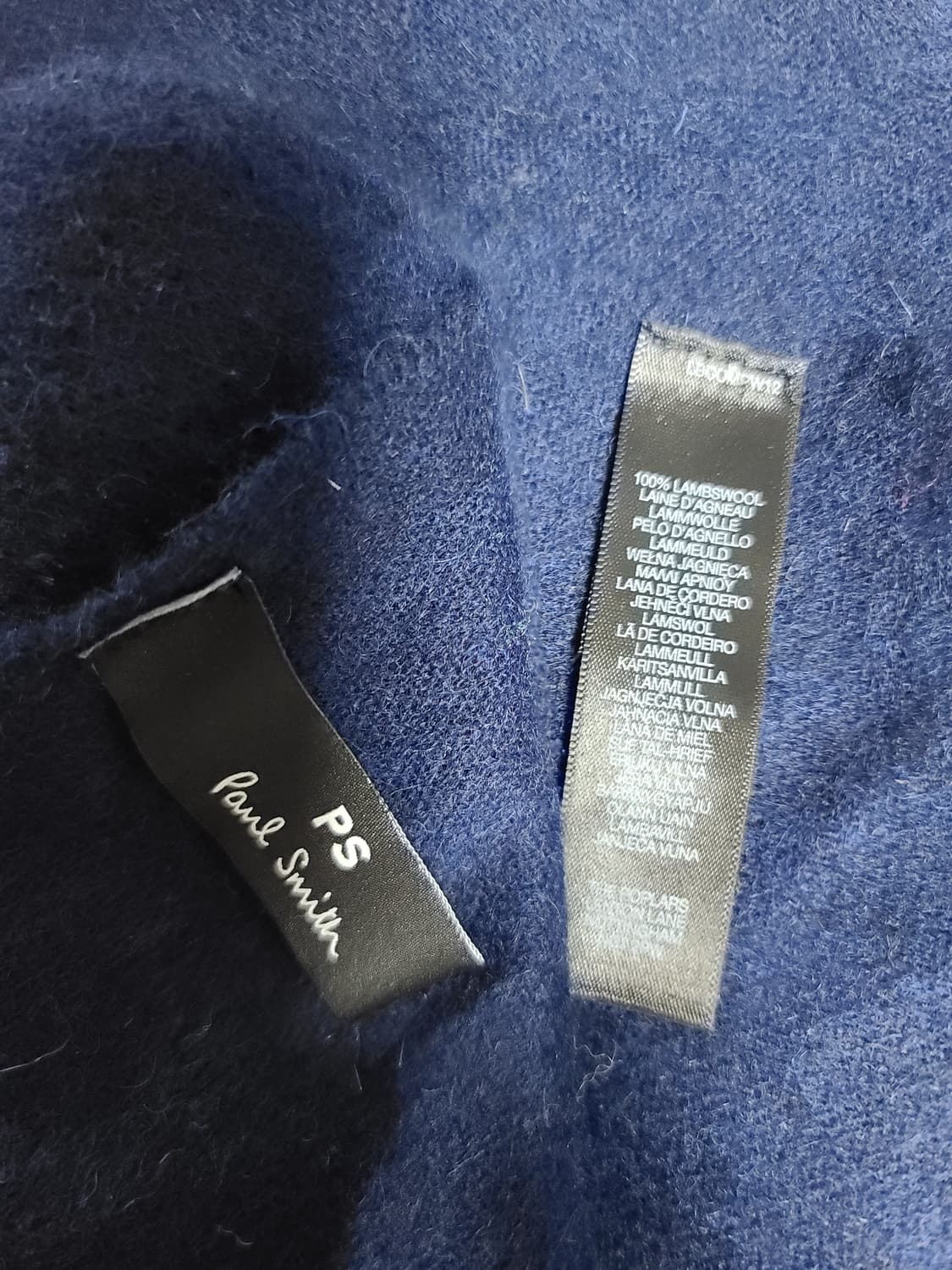 폴스미스 지브라 로고 램스울 머플러 상품이미지4