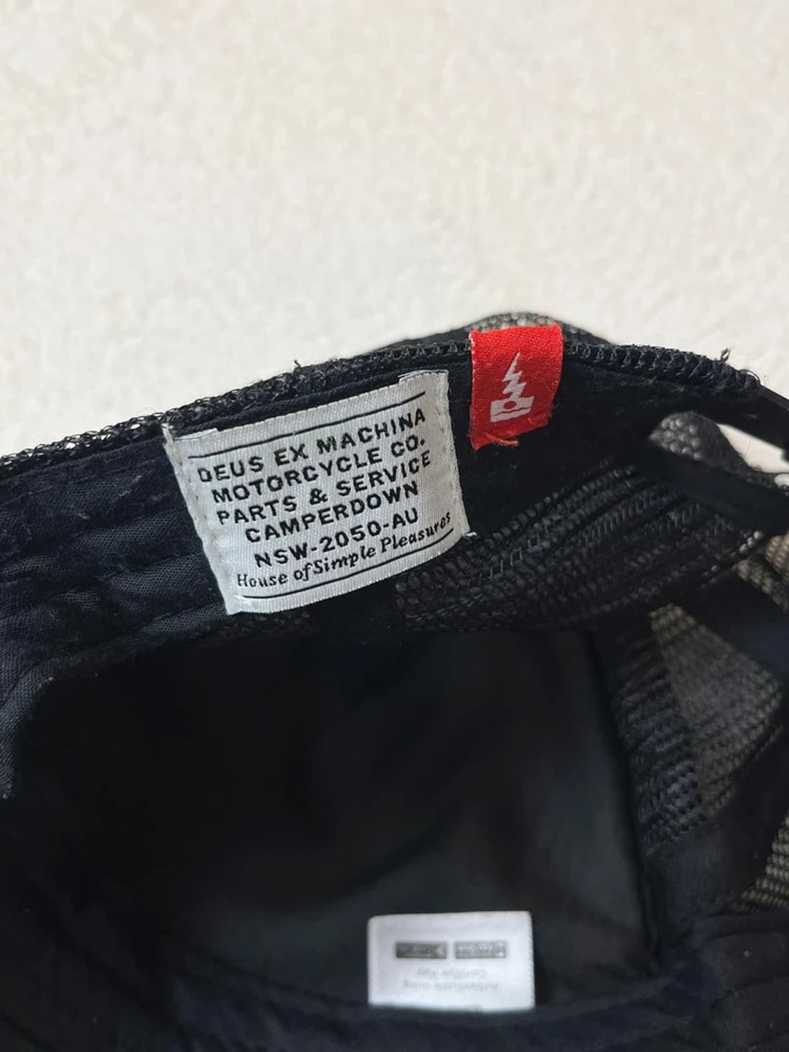 데우스 엑스 마키나 베니스 어드레스 트러커 캡 블랙 A1654 상품이미지5