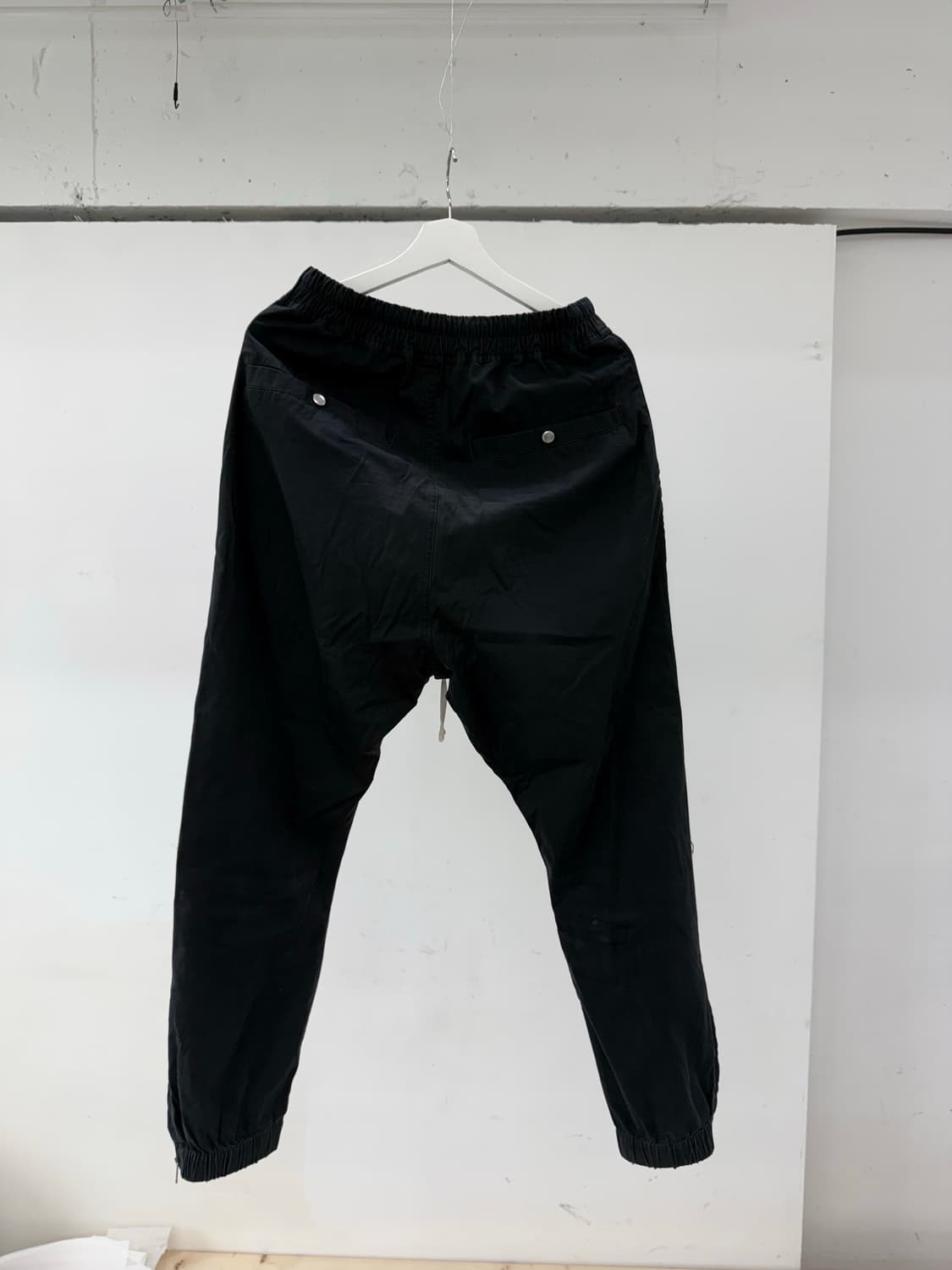 Rick owens / Black poplin Track / 30 상품이미지3