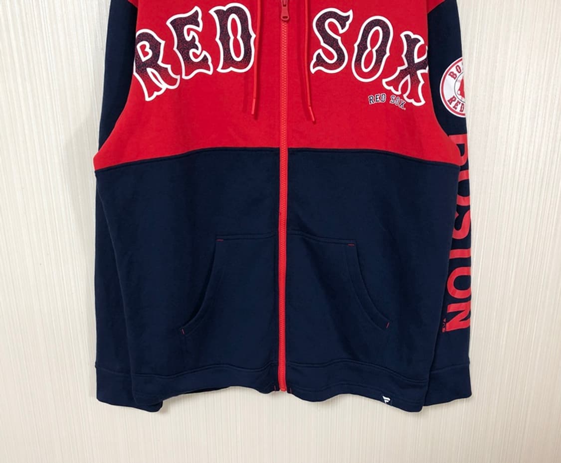 MLB 파나틱스 보스턴레드삭스 후드집업티셔츠 L(해외) 상품이미지3