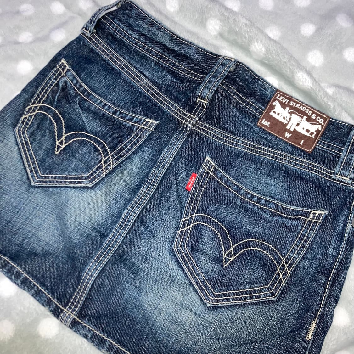 리바이스 로우라이즈 미니스커트 치마 상품이미지5