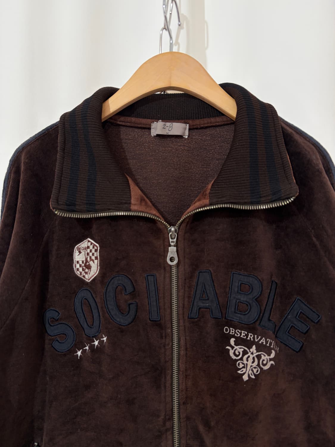 vintage velour jersey 상품이미지2