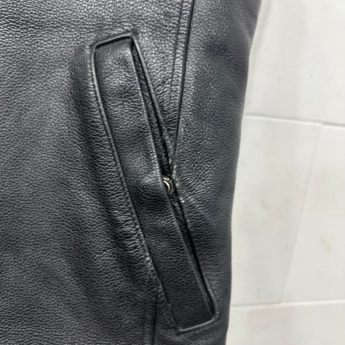 할리데이비슨 이글패치 레더 베스트 상품이미지7