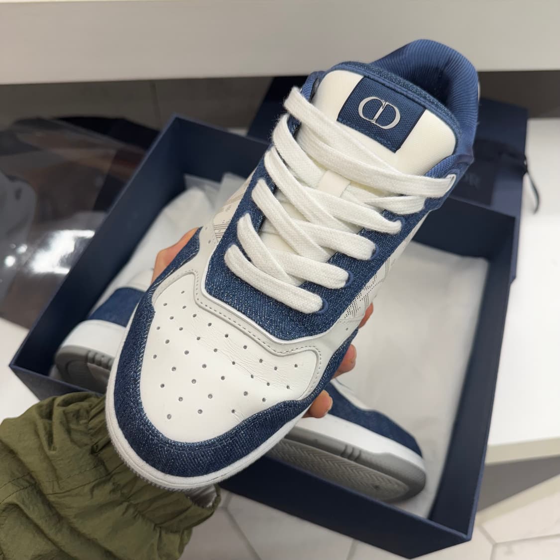 [41] 디올 b27 데님 로우 스니커즈 상품이미지7