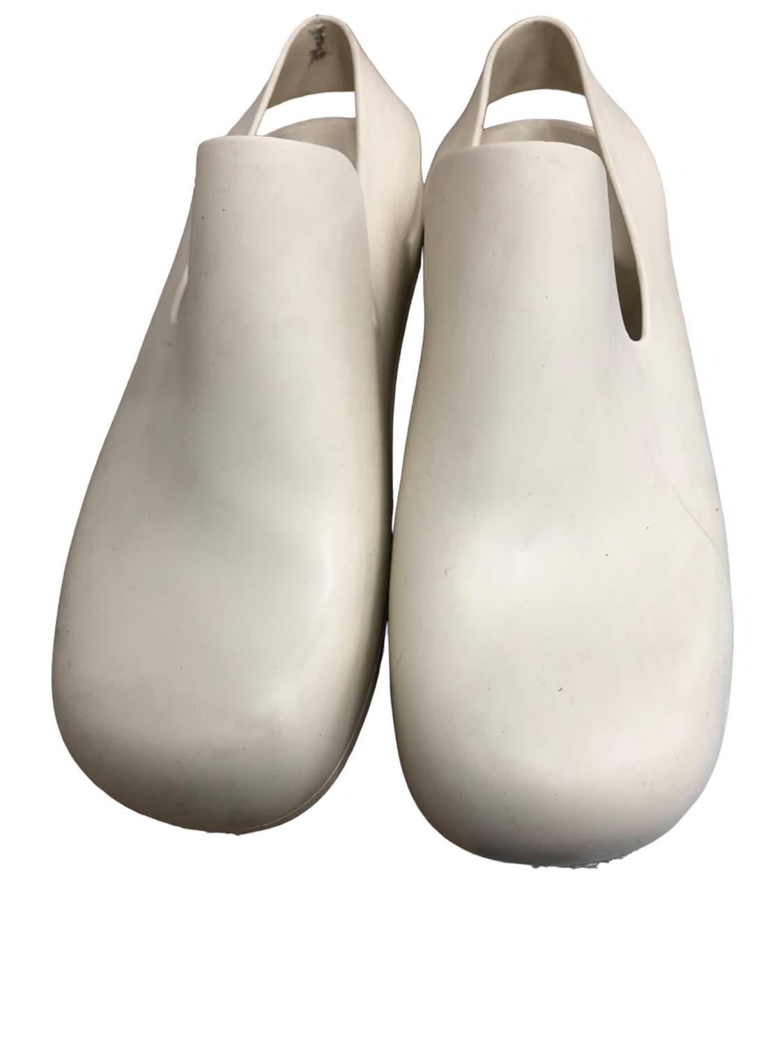 보테가 베네타 러버 퍼들 슬링백 샌들 화이트 270mm 상품이미지6