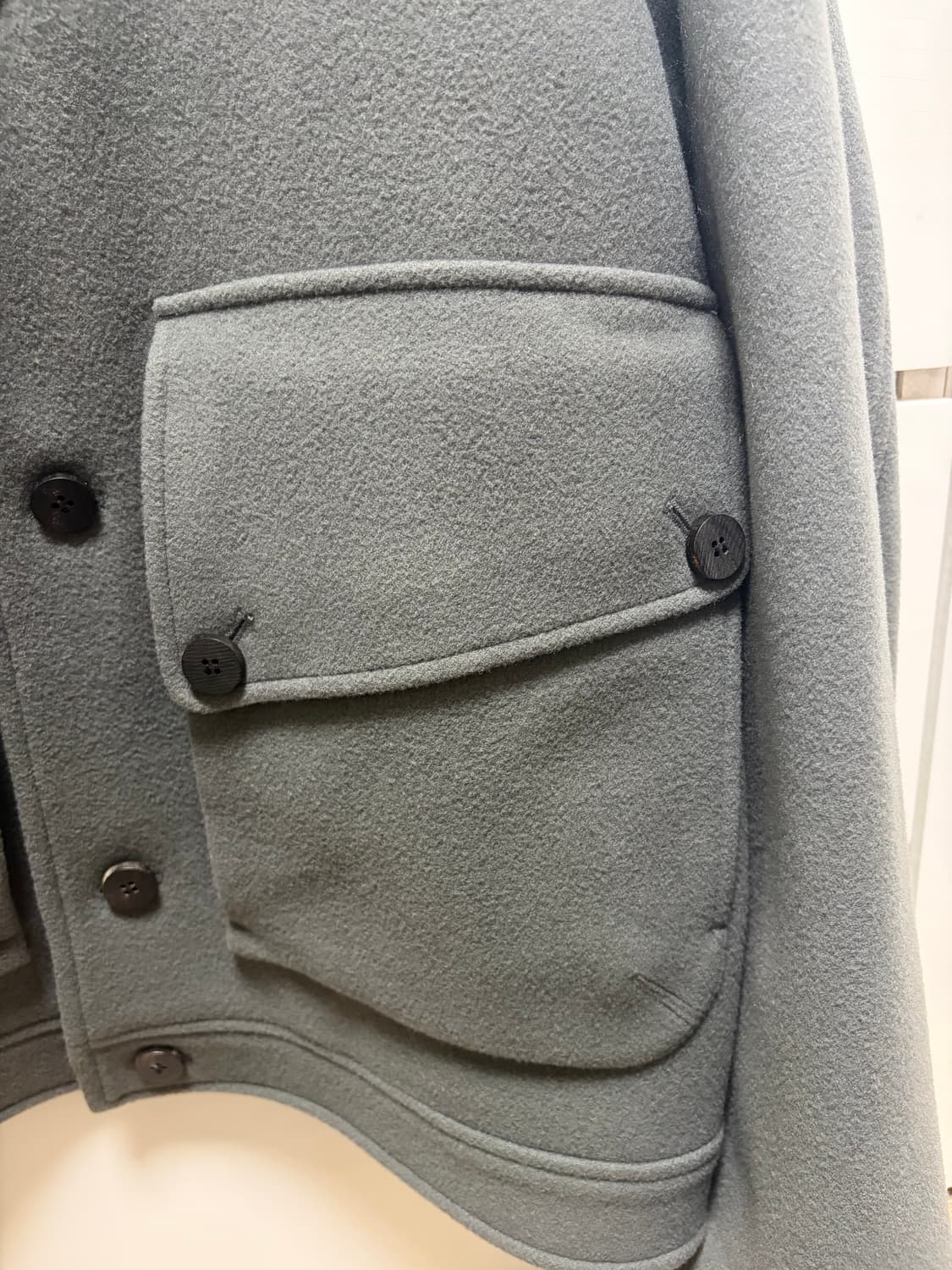 DOCUMENT HEAVY MELTON BIG POCKET JACKET 상품이미지7