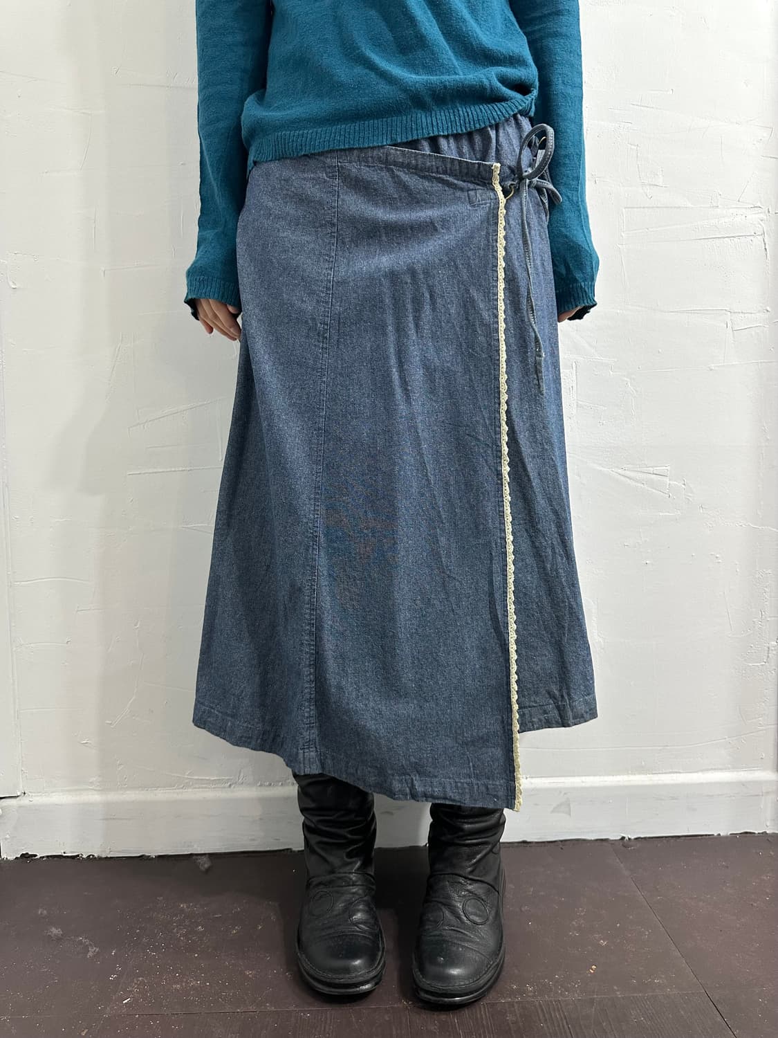 mori denim skirt 상품이미지4