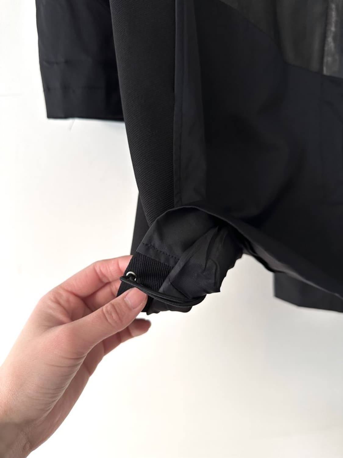 DEMOO  knit dual leather jacket  상품이미지4