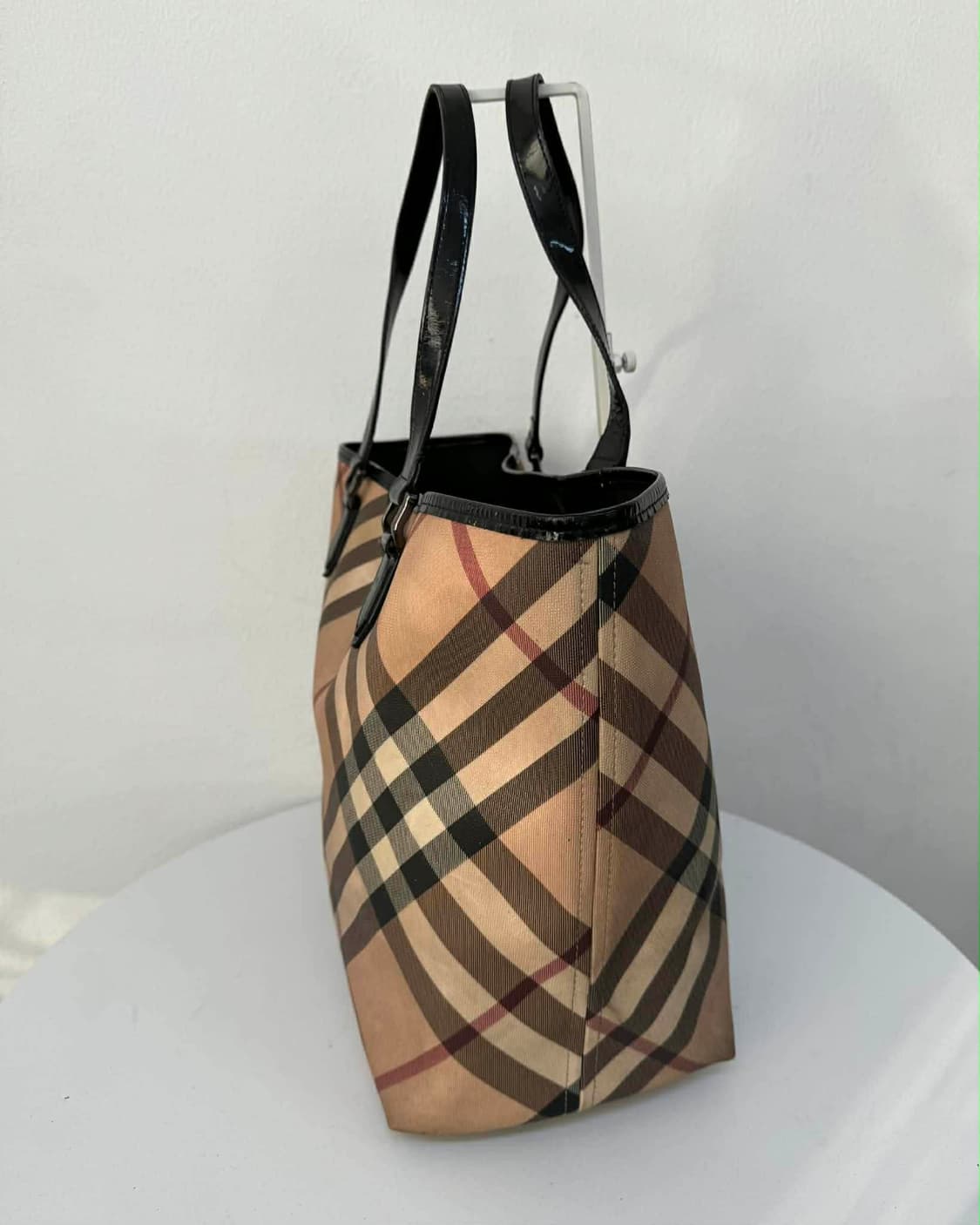 버버리 노바체크 숄더 토트백 상품이미지2