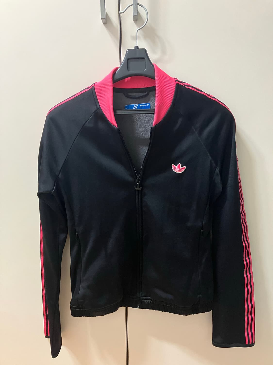 아디다스 져지 블랙 핑크 트랙탑 빈티지 상품이미지1