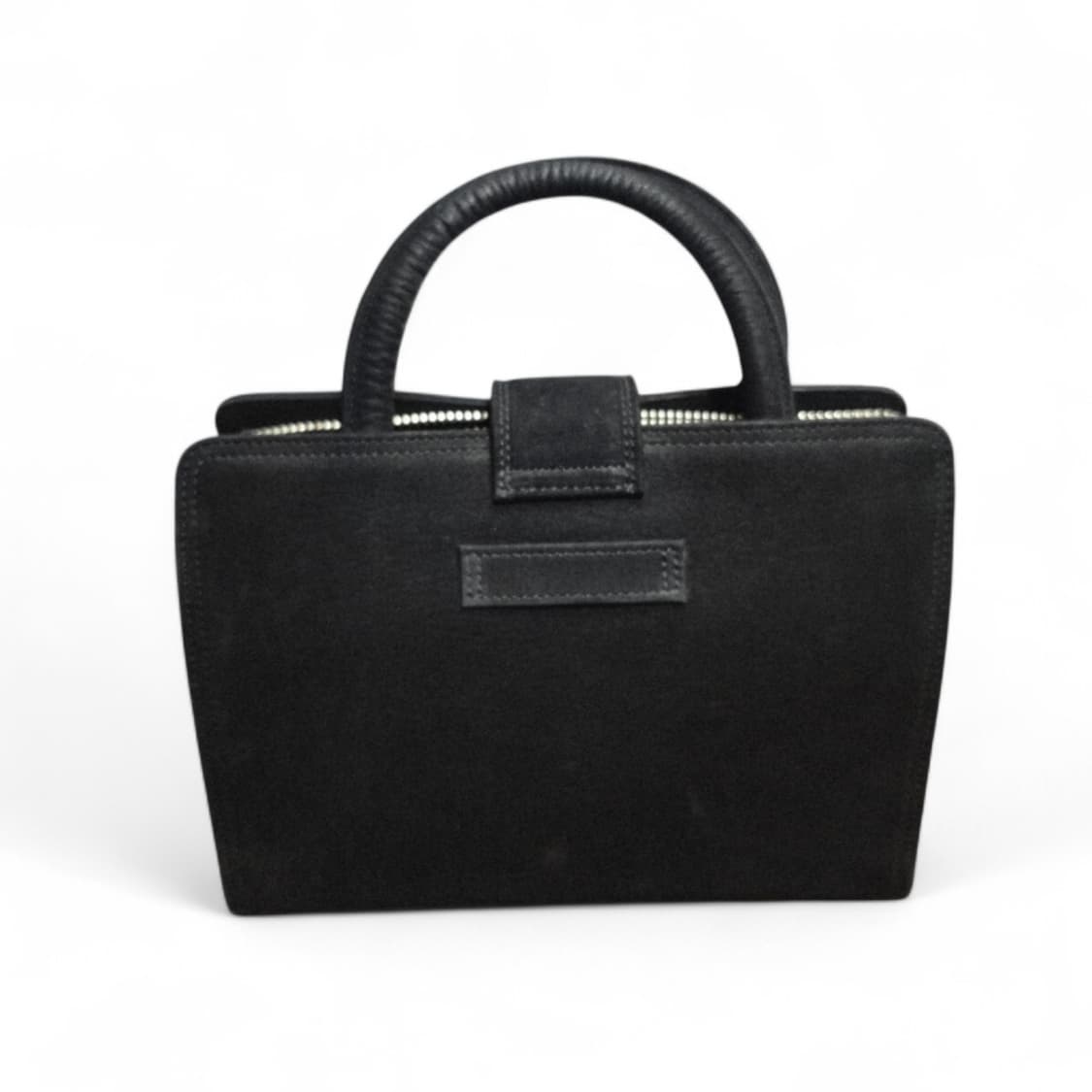 장폴고티에 스웨이드 벨티드 핸드백 상품이미지2