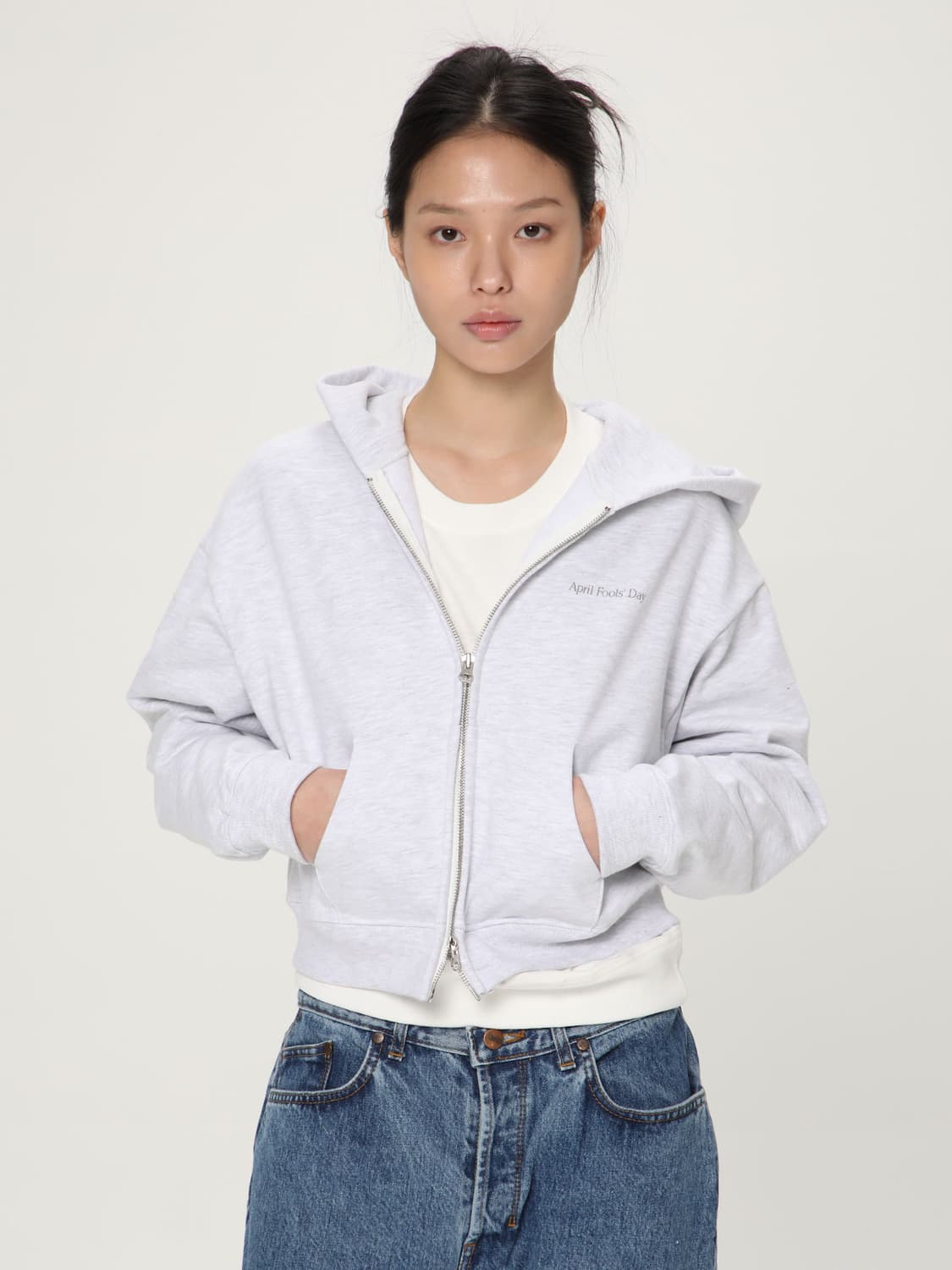 위라라 에이프릴 후드집업 상품이미지3
