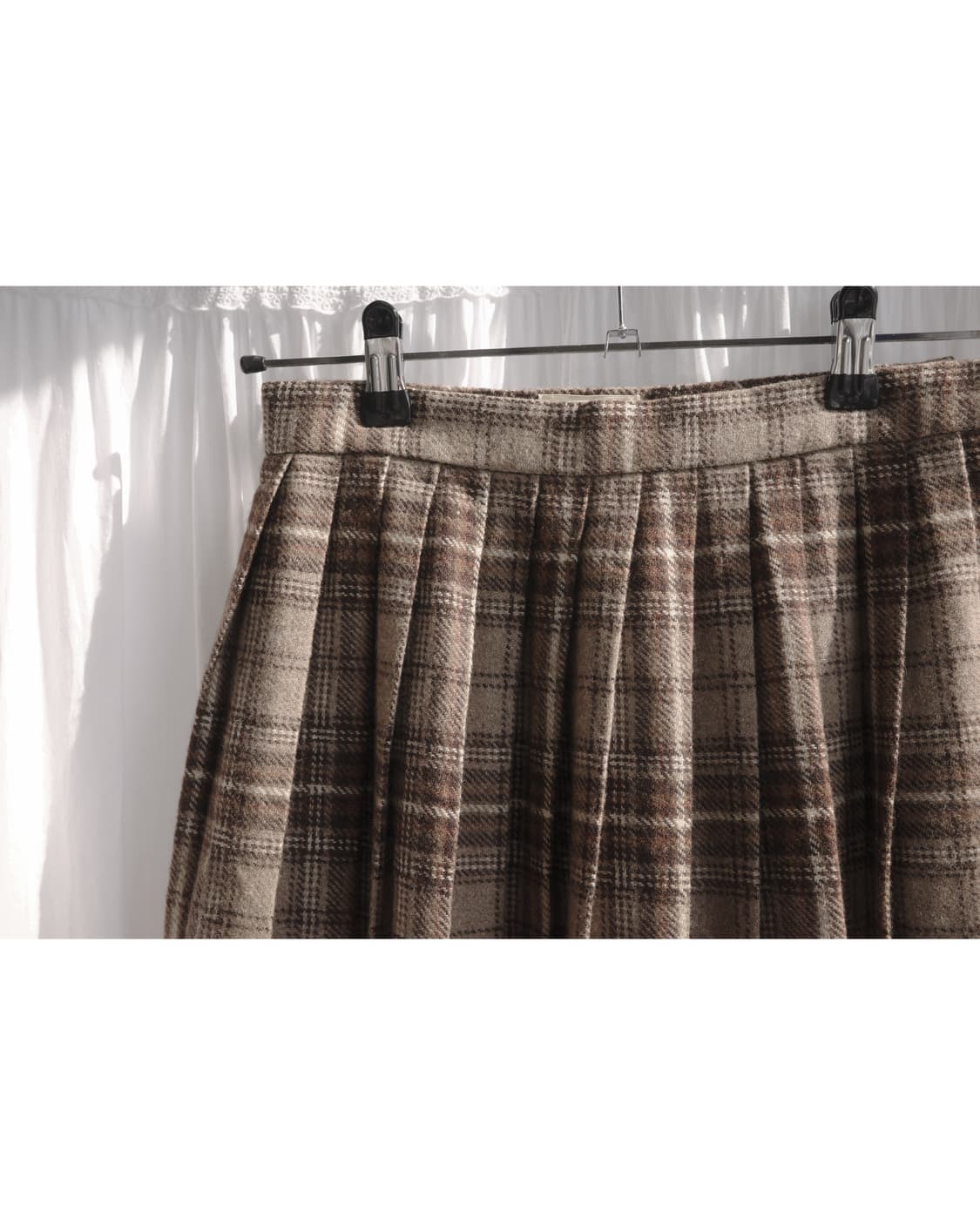 Cabin check skirt 상품이미지4