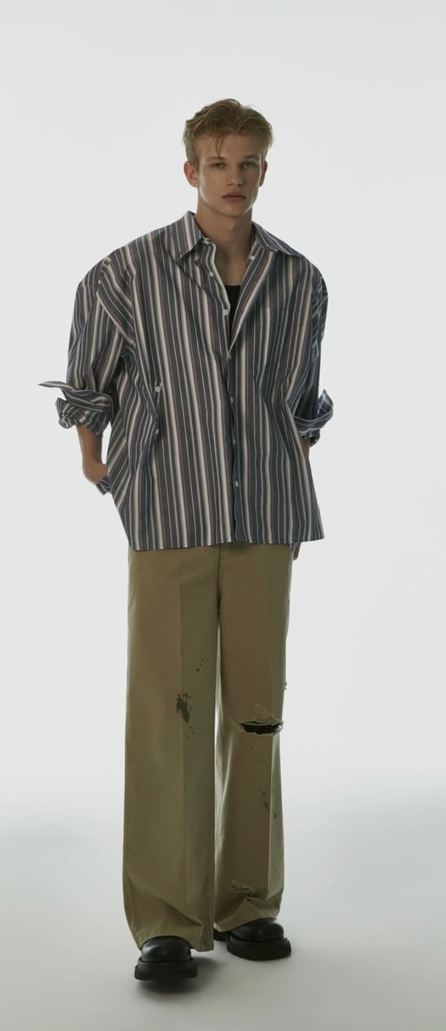 무명 체크셔츠 상품이미지4