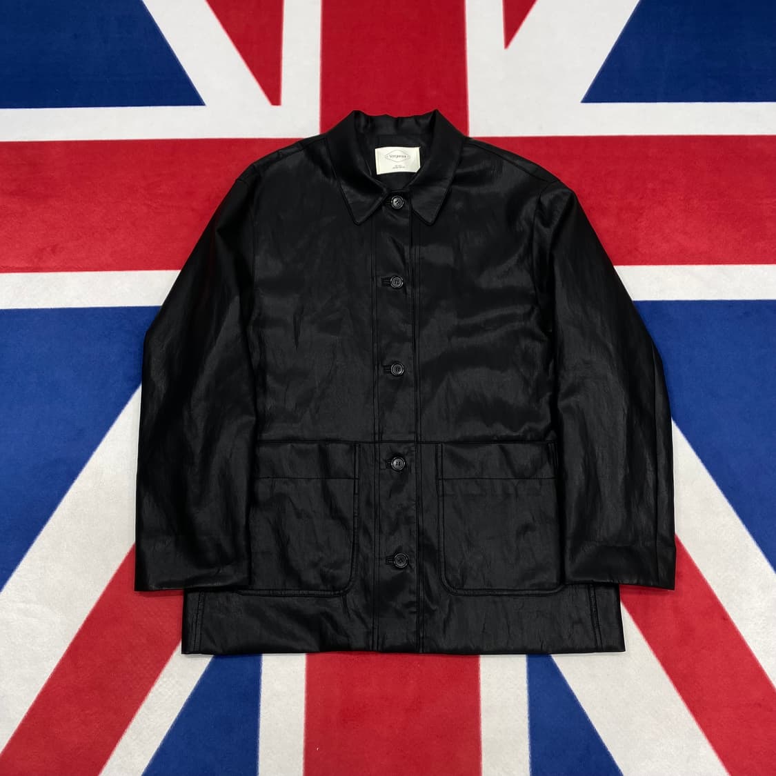 베르가못 레더 워크자켓 여성 free 상품이미지1