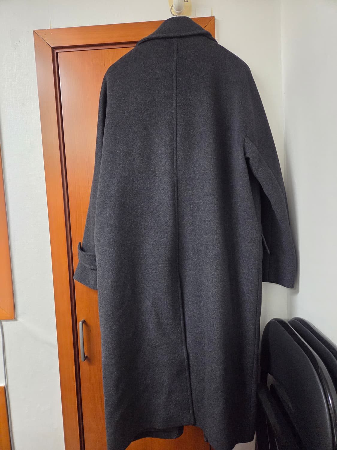 Begin 2.0.2 비긴202 프렌치 슬리브 발마칸 코트 차콜 그레이  상품이미지3