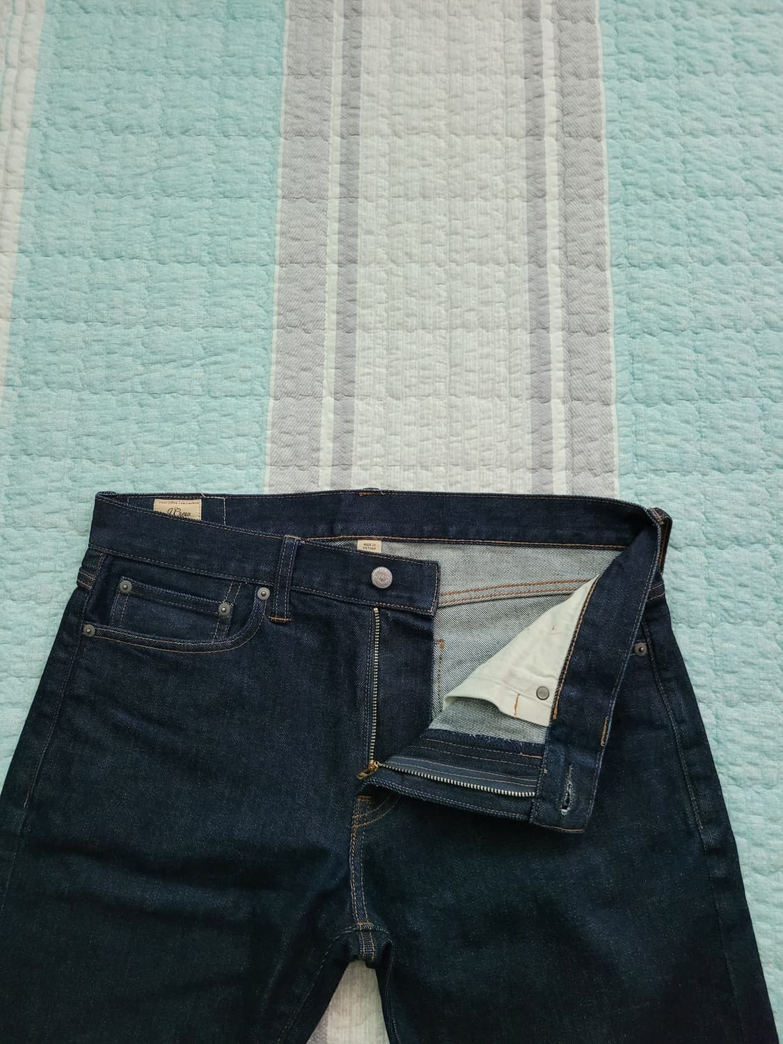 제이크루 J CREW 484 스트래치슬림 쿠라보 인디고진 탭31 실32 상품이미지2