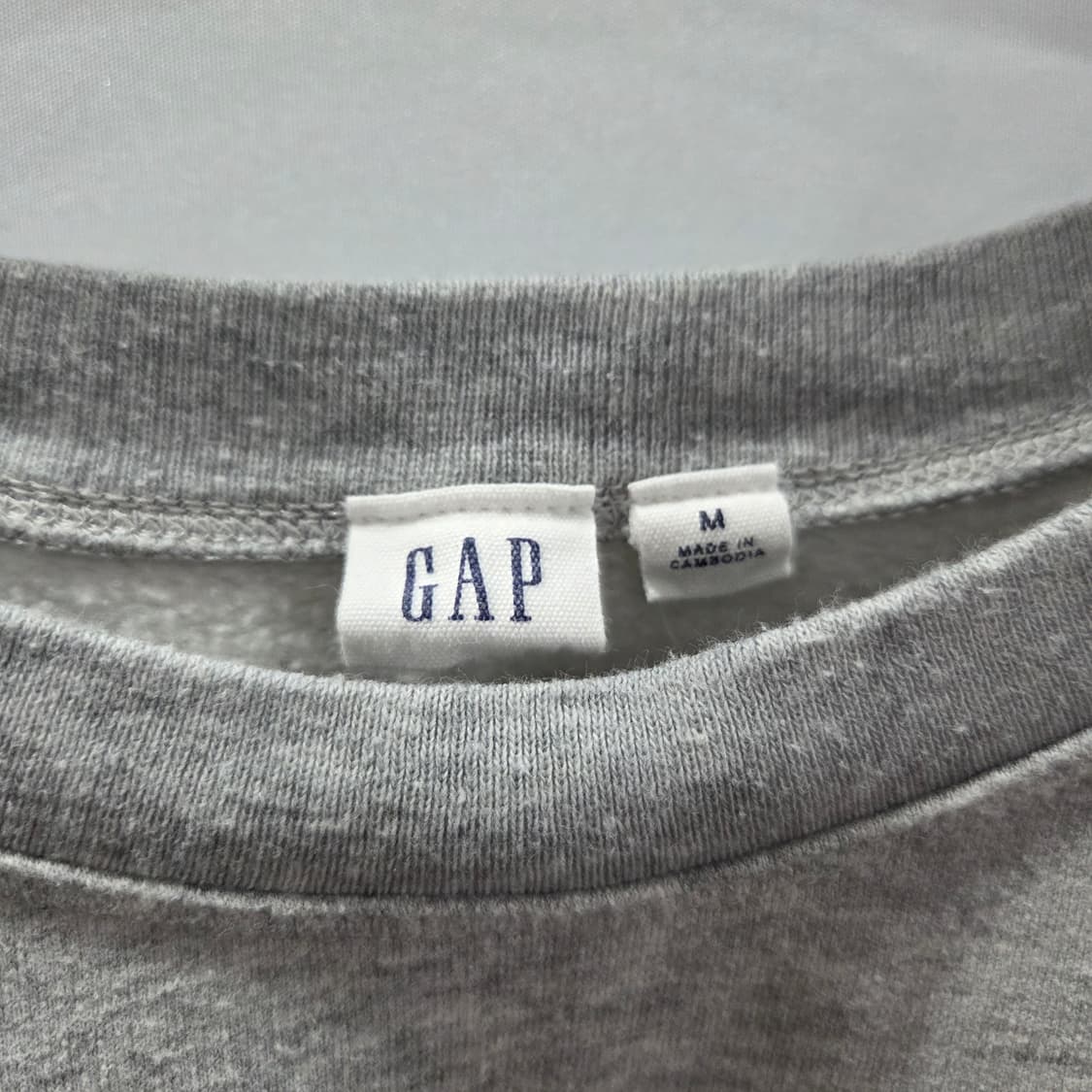 갭 스펠로고 프린팅 맨투맨 M 상품이미지2