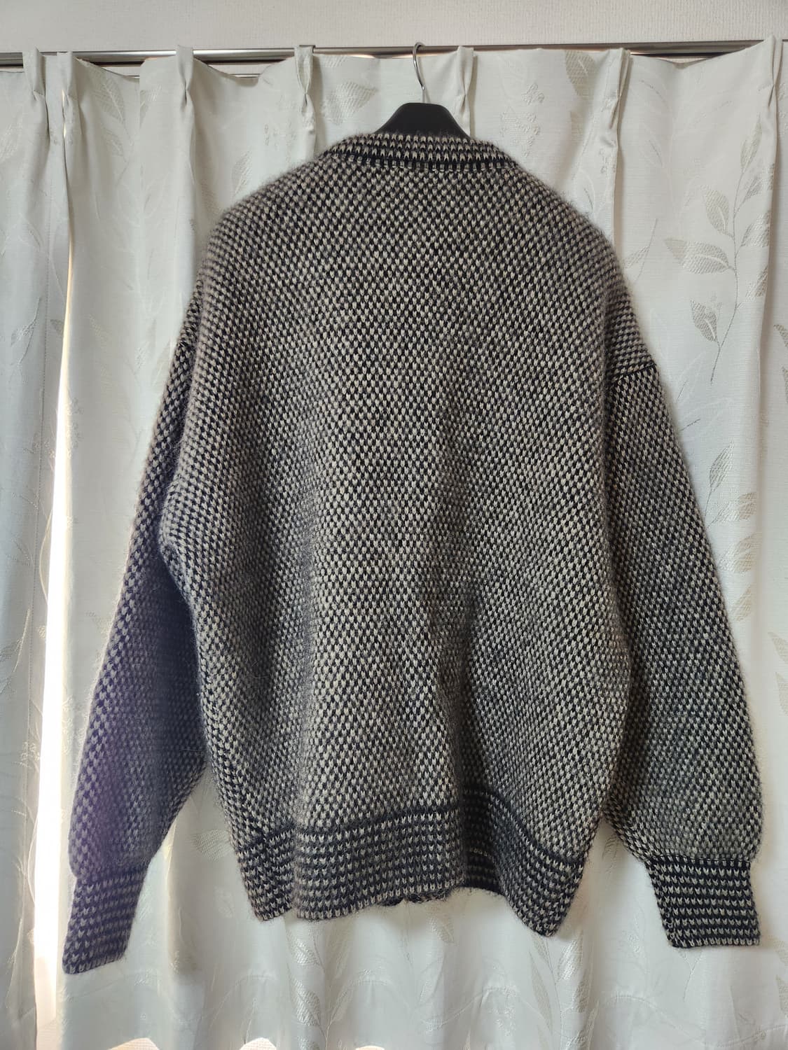 23FW Blurhms 블럼스 알파카 버드아이 니트 가디건 3사이즈 상품이미지4