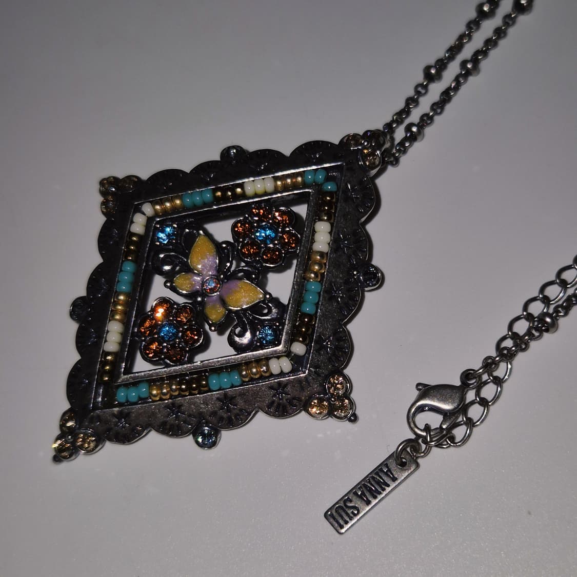 00s 안나수이 보헤미안 빅 다이아 목걸이 상품이미지10