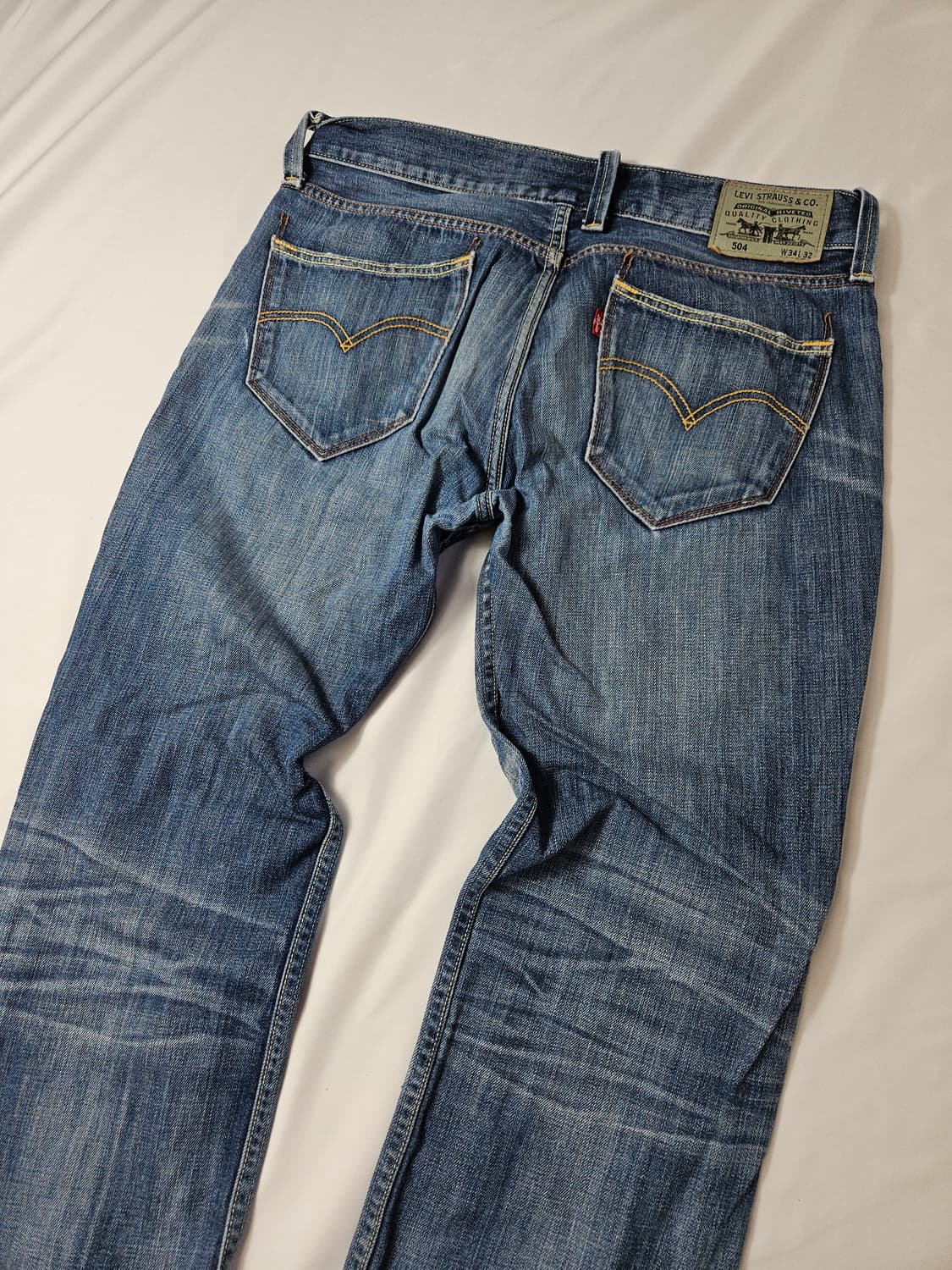 리바이스 504 실버탭 워싱 데님팬츠 청바지 진 빈티지 실버 34 상품이미지2