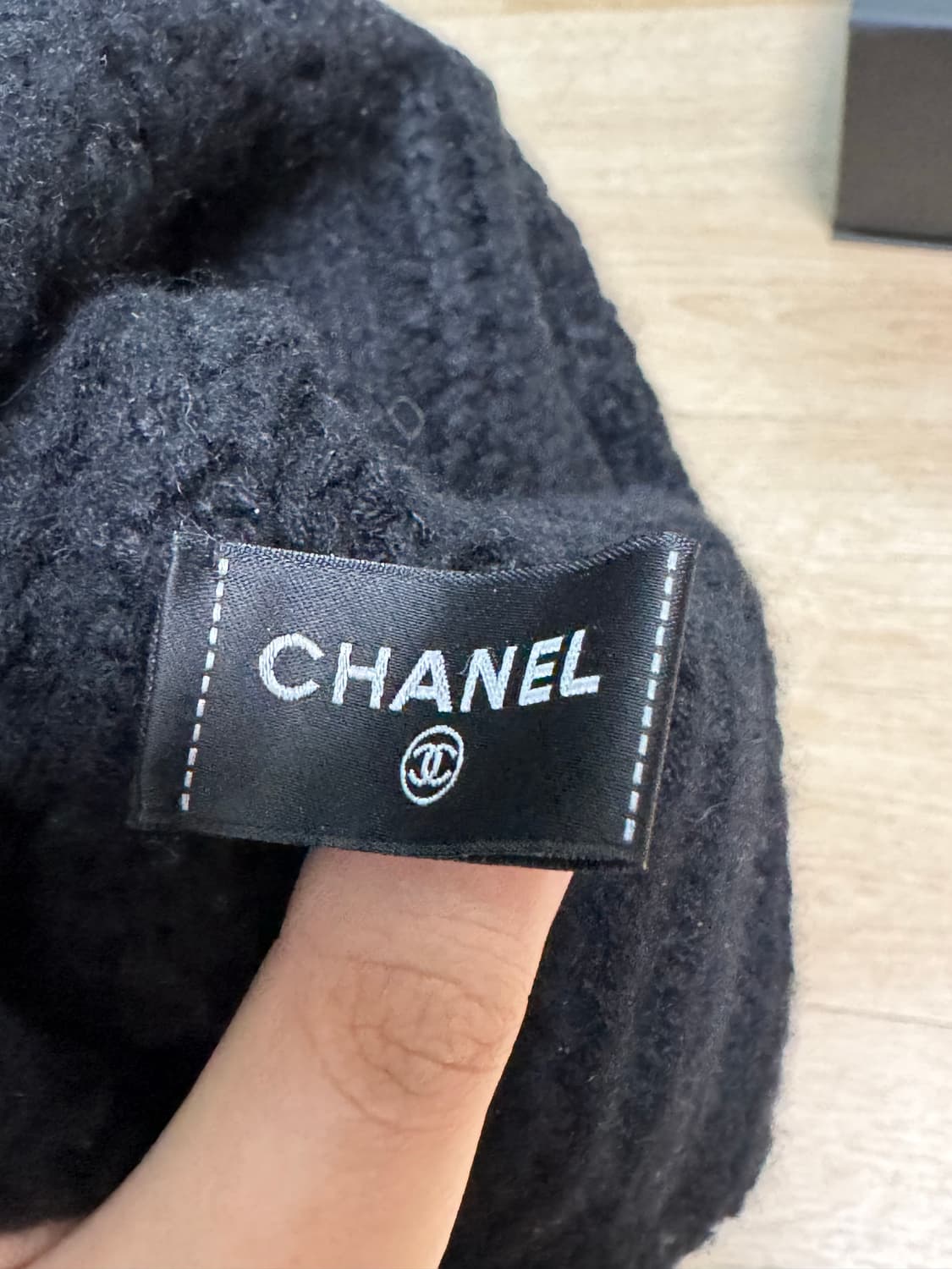 샤넬 캐시미어 비니 CC로고 상품이미지3