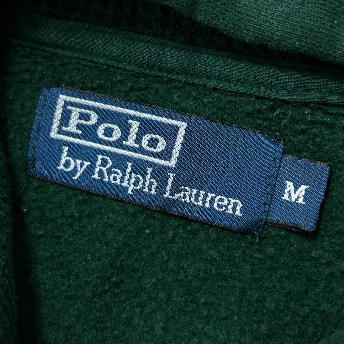 폴로 그린 빅포니 후드집업(M) 상품이미지2