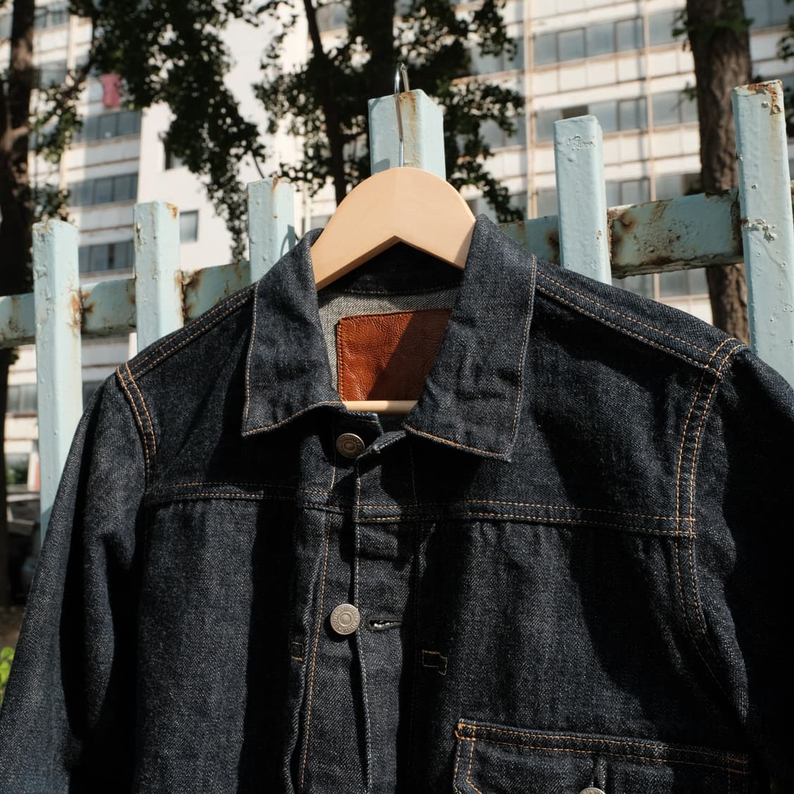 레노 데님 자켓 상품이미지3