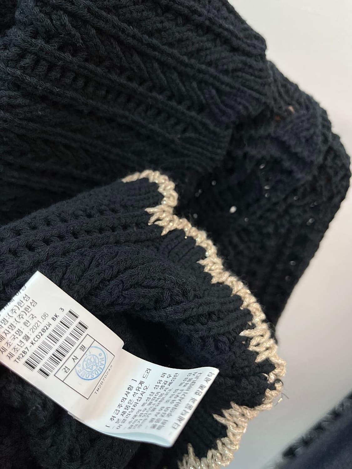 여) 타임 크롭 니트 가디건  상품이미지6