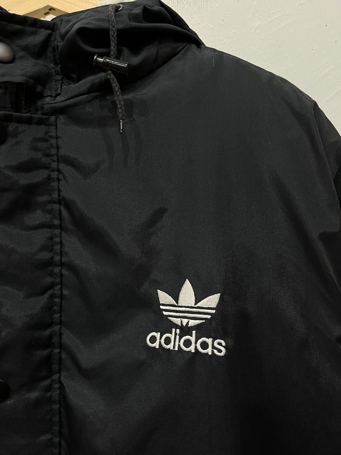 아디다스 파이어버드 양털 밴치파카 Made in USA  상품이미지4