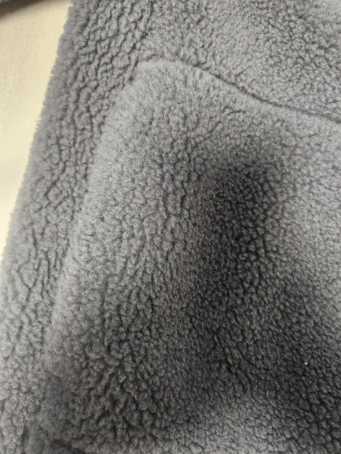 새상품급) 디스커버리 여성 코트형 롱플리스 자켓 사이즈95 m 다크블루 상품이미지5