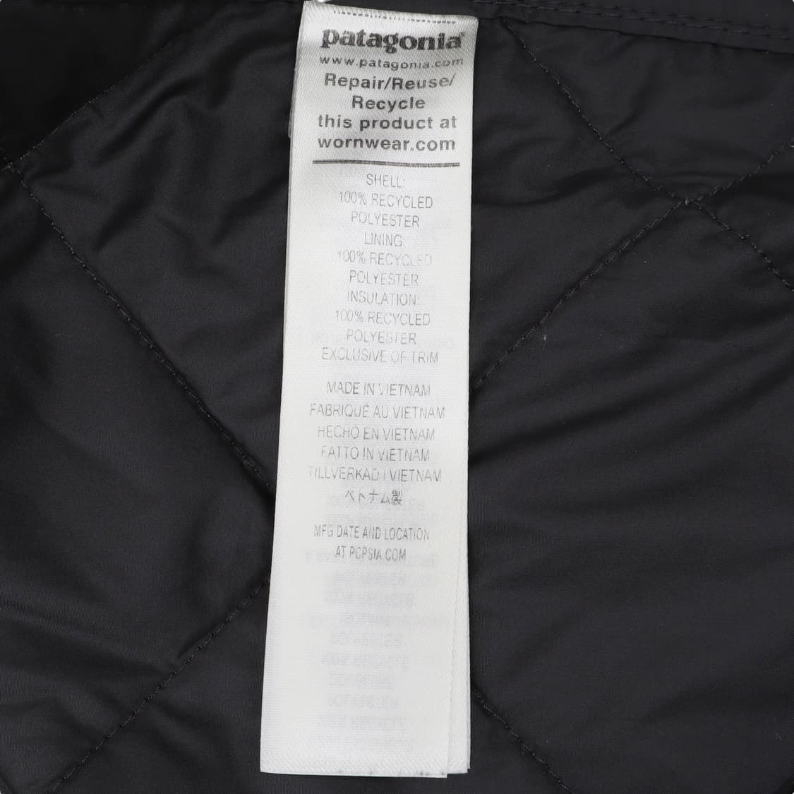 파타고니아 다이아몬드 퀄티드 보머 후디 자켓 상품이미지9