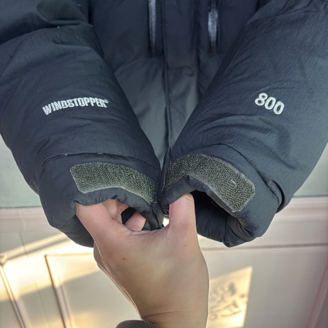 노스페이스 800 써밋 윈드스토퍼 히말라야 구스다운 패딩 상품이미지4