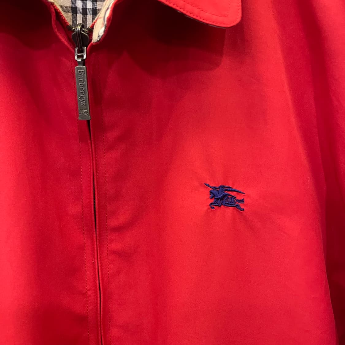 Vintage 버버리 리버시블 스윙자켓 상품이미지3