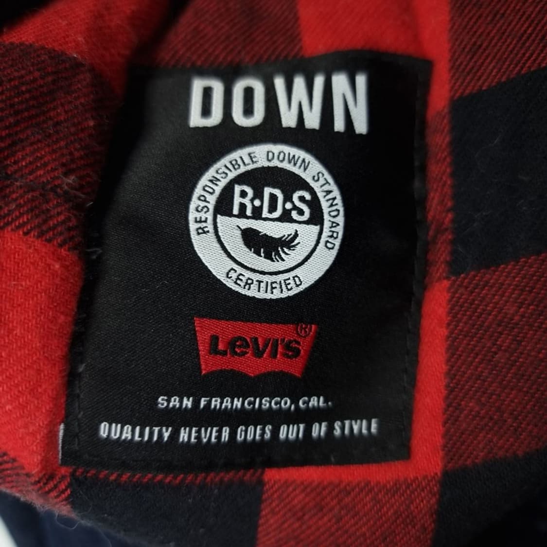 [리바이스] 카라 쉐르파 데님 자켓 청자켓 M18147 상품이미지8