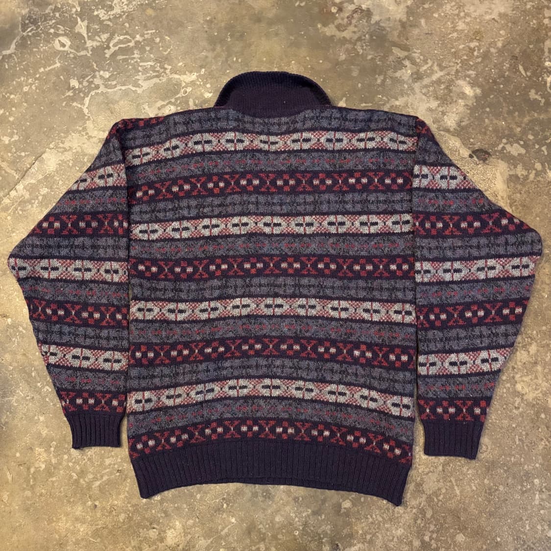 90년대 빈티지 베이커 스트리트 울 스웨터 상품이미지2