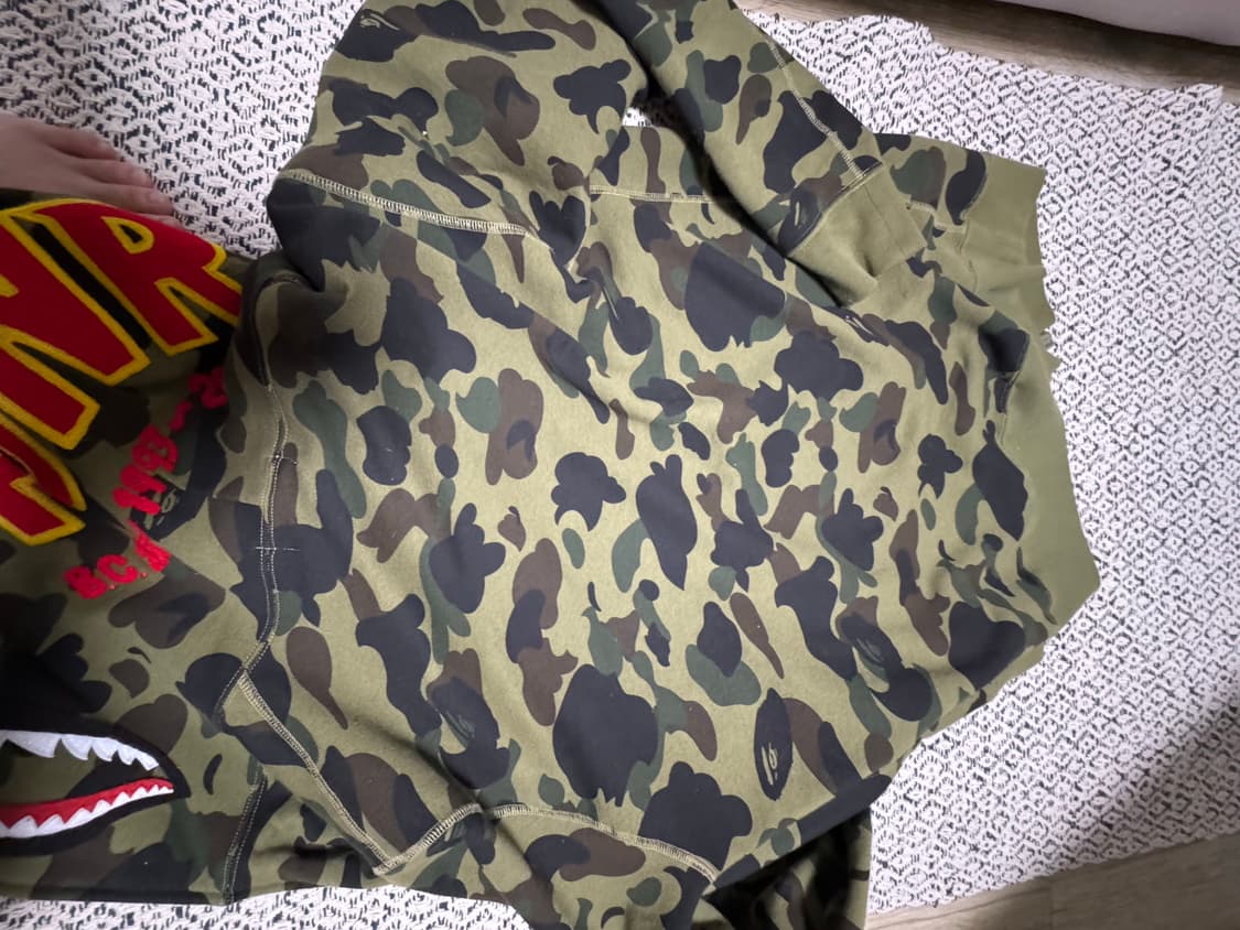 베이프 녹계 XL 상품이미지3