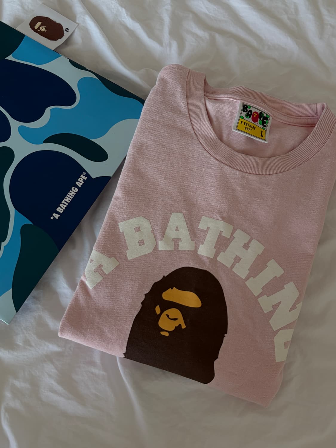 (정품) 베이프 티셔츠 공용L사이즈 상품이미지1