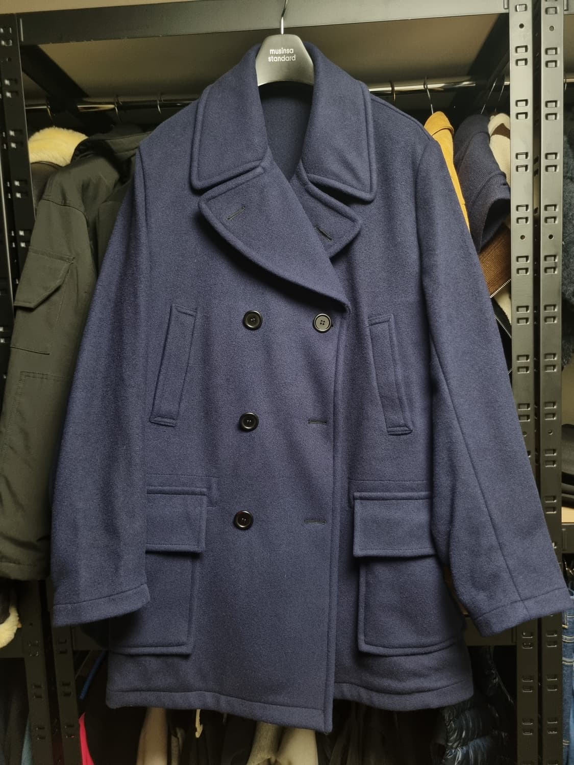 글로버올 네이비 피코트 L 105사이즈 런던트레디션 상품이미지1