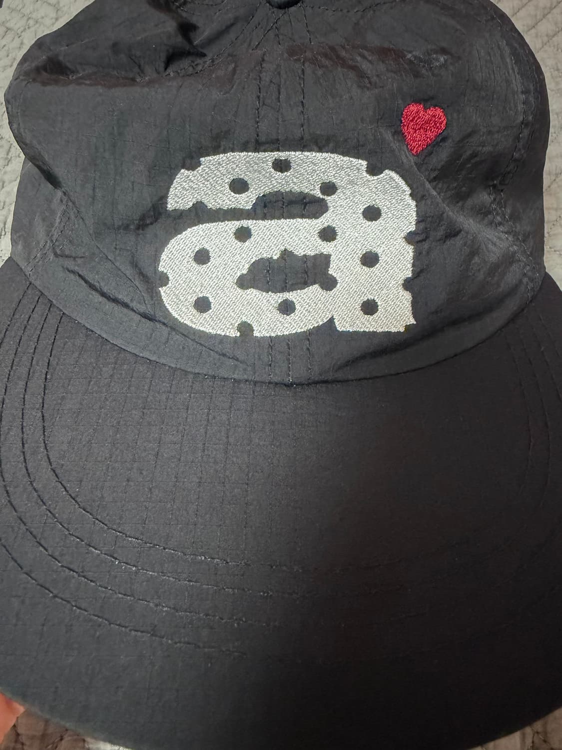 aeae 도트 스몰 레터 나일론 캡 모자 상품이미지2