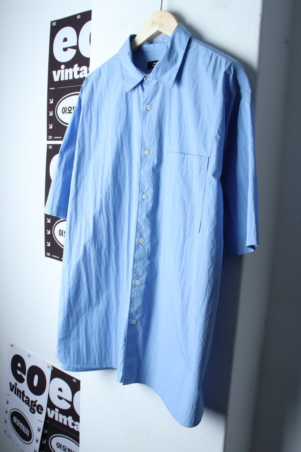 (XL-2XL) 무신사 스탠다드 반팔 카라 티셔츠 셔츠 남방-H32121 상품이미지1