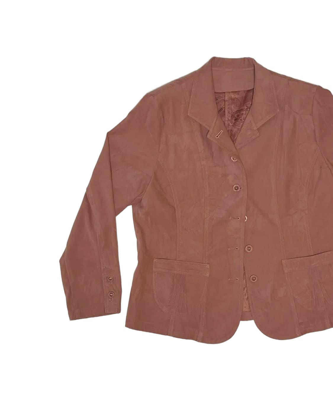 Pink suede jacket 상품이미지2