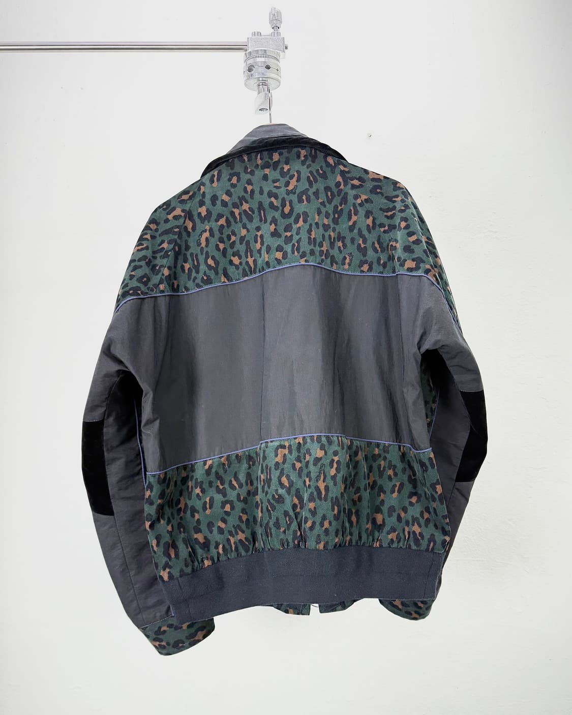 사카이 19aw 레오파드 도킹 블루종 자켓 상품이미지7